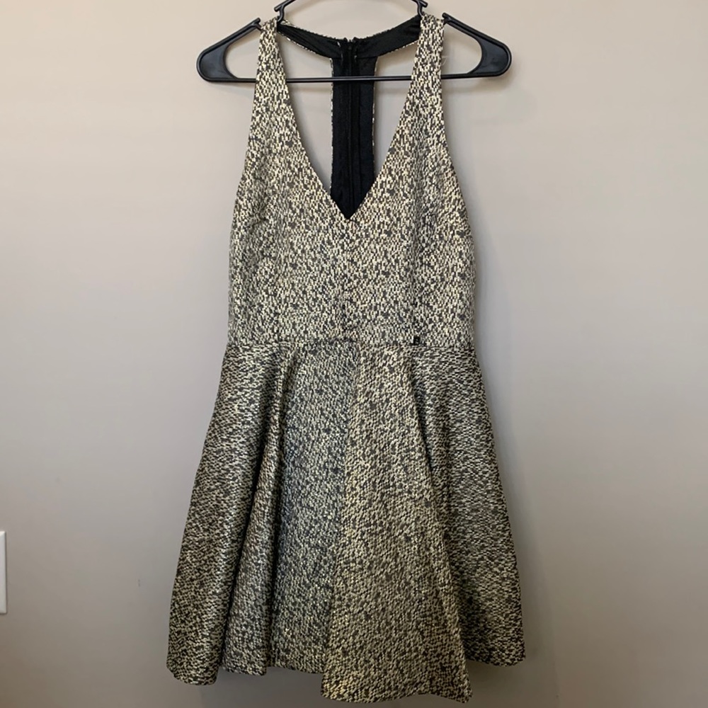Size medium black & good metallic Ark & Co dress